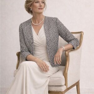 Brooks Brother Woven Wool Blazer Size 14 / Fits Best Size 10-12